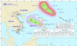 Typhoon Talim forms in the East Sea