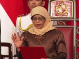 Nữ Tổng thống đầu tiên của Singapore tuyên thệ nhậm chức