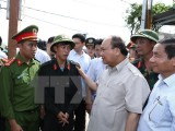 Thủ tướng thị sát, chỉ đạo khắc phục hậu quả bão số 10 tại Hà Tĩnh