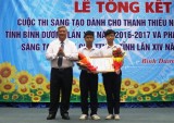 Awards ceremony of 13th provincial Creative Contest for Teenagers and Children held