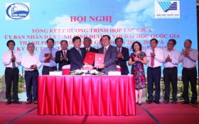 平阳与胡志明市国家大学签署合作协议