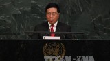 越南政府副总理兼外交部长范平明出席第72届联合国大会一般性辩论