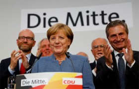 Chastened Merkel braces for coalition tussle after vote