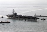 Tàu sân bay Mỹ chuẩn bị tham gia tập trận với Hải quân Hàn Quốc