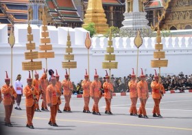 Thailand grieves former king at cremation ceremony