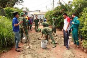 Tô thắm hình ảnh “Bộ đội Cụ Hồ”