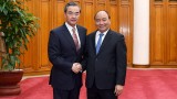越南政府总理阮春福会见中国外交部长王毅