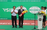 Khai mạc giải Quần vợt quốc tế Men’s Futures Thành phố mới Bình Dương tranh Cúp Becamex IDC 2017
