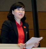 Đại biểu Quốc hội Trương Thị Bích Hạnh (Đoàn Bình Dương): Cần có giải pháp chấn chỉnh việc thực thi pháp luật đối với lao động nữ (*)