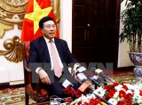 越南政府副总理兼外交部长范平明通报APEC 2017结果