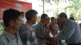 Ông Nguyễn Hữu Từ, Phó Bí thư Tỉnh ủy tham dự Ngày hội đại đoàn kết ở phường Hiệp Thành, TP.TDM