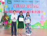 Trường Tiểu học, Trung học cơ sở và Trung học Phan Chu Trinh: Tổ chức kỷ niệm Ngày Nhà giáo Việt Nam