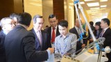 阮文平同志会见2017年智能工业发展国际展会及研讨会与会代表