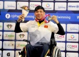 Tung wins silver medal at world champs