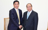 越南和中国香港间的合作关系良好发展