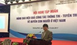 越南提高人权新闻宣传工作的效果