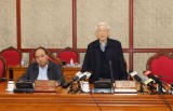 越共中央政治局召开会议：阮富仲总书记要求做好干部工作