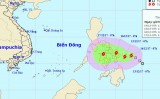 Áp thấp nhiệt đới gần biển Đông đã thành bão, giật cấp 10