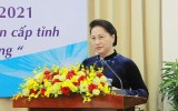 越南国会主席阮氏金银出席越南东南部地区各省市2016-2021任期人民议会常务委员会第二次会议