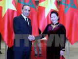 Chủ tịch Quốc hội đón, hội đàm với Chủ tịch Hạ viện Vương quốc Maroc