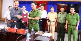 Công an tỉnh và Sở Y tế ký kết quy chế phối hợp