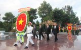 Lãnh đạo tỉnh viếng nghĩa trang liệt sĩ nhân ngày thành lập Quân đội Nhân dân Việt Nam
