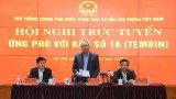 越南政府总理阮春福主持视频会议 指导第16号台风“天秤”防御工作