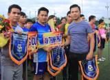 16 đội tham dự giải bóng đá Hiệp hội Bất động sản thành phố Thủ Dầu Một