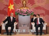 Japanese special advisor welcomed in Hanoi