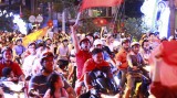 Cả nước xuống đường mừng U-23 Việt Nam chiến thắng