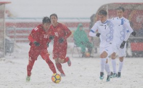 2018年U23亚洲杯决赛：越南U23足球队获得亚军