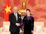 Chủ tịch Quốc hội tiếp Cố vấn đặc biệt Liên minh Nghị sỹ Nhật-Việt