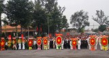 Provincial leaders visit Martyrs’ Cemetery