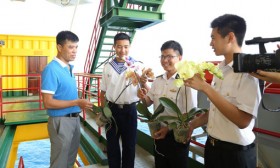 Đón xuân trên nhà giàn DK1