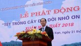 越南国家主席陈大光在北件省出席“世代铭记胡伯伯之恩”植树节活动
