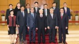 越共中央总书记阮富仲会见东盟各国驻越南大使和代办
