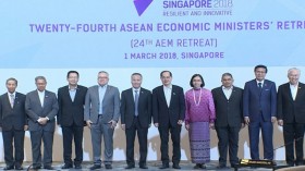 东盟经济部长非正式会议讨论加强地区一体化的措施