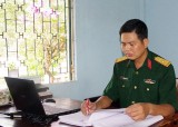 Trung tá, thạc sĩ Nguyễn Trung Kiên (Trường Quân sự Quân đoàn 4): “Sự gương mẫu là mệnh lệnh không lời”