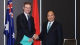 越南政府总理阮春福会见对越投资的澳大利亚企业领导代表