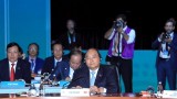 3月18日，越南政府总理阮春福继续出席在悉尼举行的东盟-澳大利亚特别峰会各项主要活动