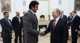 Tổng thống Nga Putin hội đàm với Quốc vương Qatar, bàn về Syria
