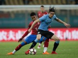 China Cup 2018:
Cavani - tay săn bàn số 1