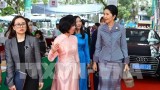 GMS国家领导人夫人探索越南文化遗产以及越南妇女的生活