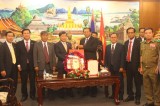 Lãnh đạo tỉnh Bình Dương thăm chúc tết tỉnh Champasak – Lào