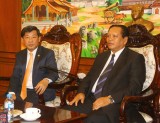 Provincial leaders visit, extend New Year greetings to Cambodia’s Kandal and Lao’s Campasak