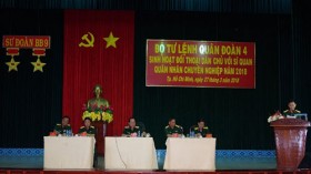 Tư lệnh Quân đoàn 4: Đối thoại dân chủ với sĩ quan, quân nhân chuyên nghiệp Sư đoàn 9