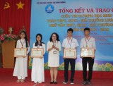 Trao giải cuộc thi Olympic học sinh giỏi văn giải thưởng Sao Khuê và giỏi toán giải thưởng Lương Thế Vinh