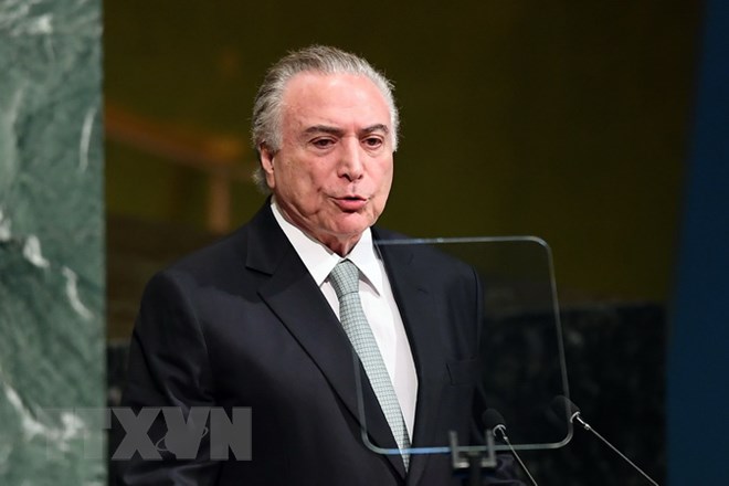 Tổng thống Brazil Michel Temer sẽ thăm Việt Nam vào tháng 5