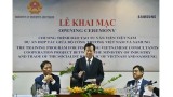 越南工贸部与三星集团配合开展越南顾问专家培训项目