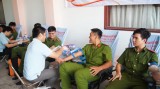 Đoàn Thanh niên Cảnh sát PC&CC hiến máu tình nguyện